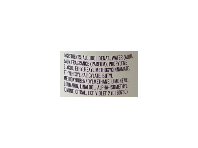 Bath & Body Works No. 3 Fine Fragrance Mist, Lavender, 8 fl oz/236 mL