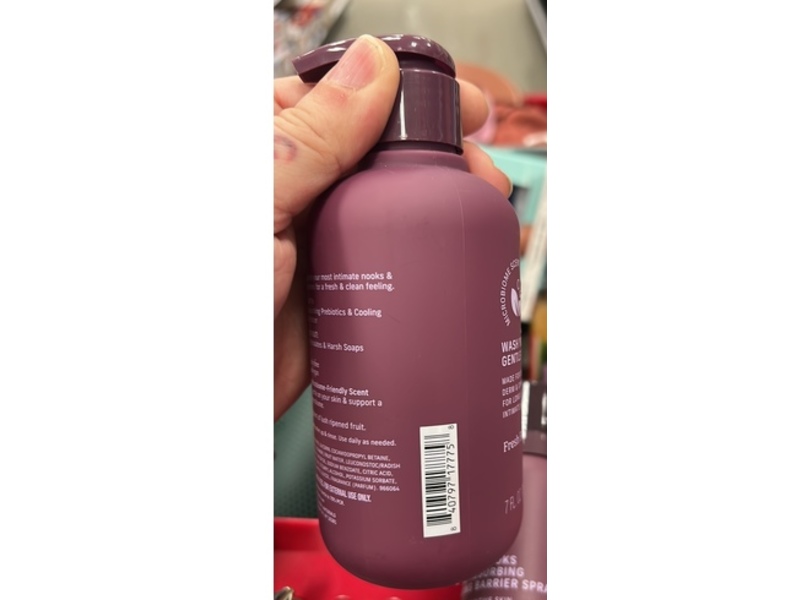 Niches & Nooks Wash Your Nooks Gentle Cleanser, Fresh Fig, 7 fl oz/207 mL