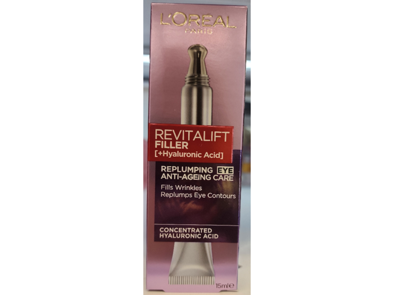 L'Oreal Revitalift Filler Anti-Ageing Eye Care, 15 mL