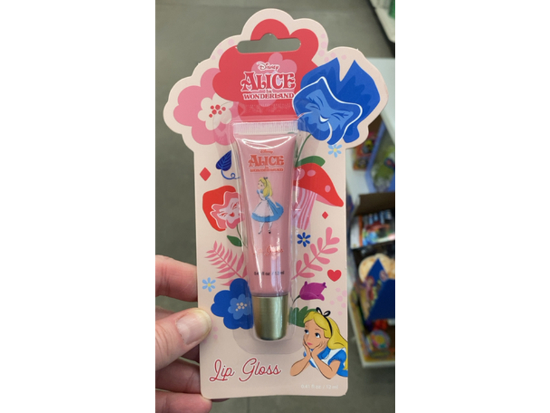 Disney Lip Gloss, Alice In Wonderland, 0.41 fl oz/12 mL