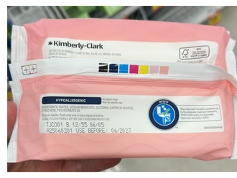 Cottonelle Flushable Wipes, Fragrance Free, Pack Of 42, 8 Packs