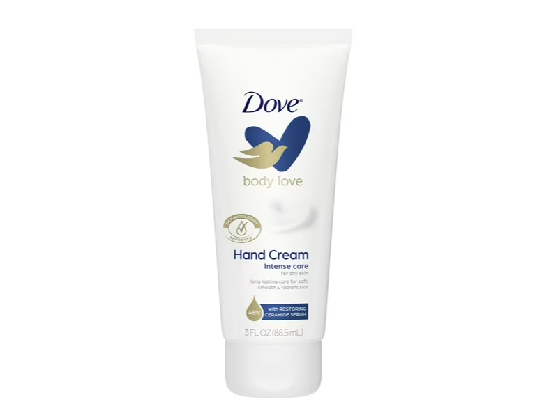 Dove Body Love Intense Care Hand Cream, 3 fl oz/88.5 mL