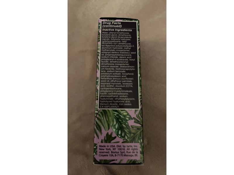 Tarte Foundcealer Multi Tasking Foundation, 22 N Light Neutral, SPF 20, 1 fl oz/30 mL