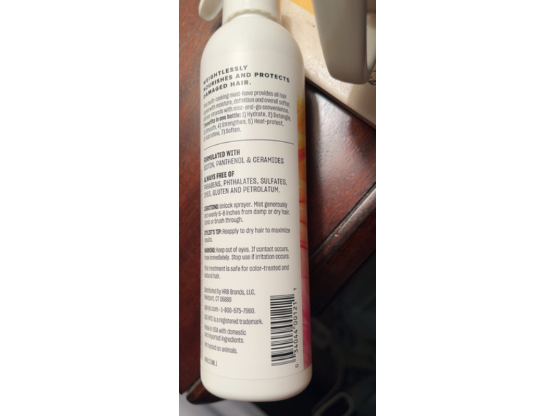 SGX NYC Multitasker 7 In 1 Daily Leave-In Treatment, 7.2 fl oz/212 mL