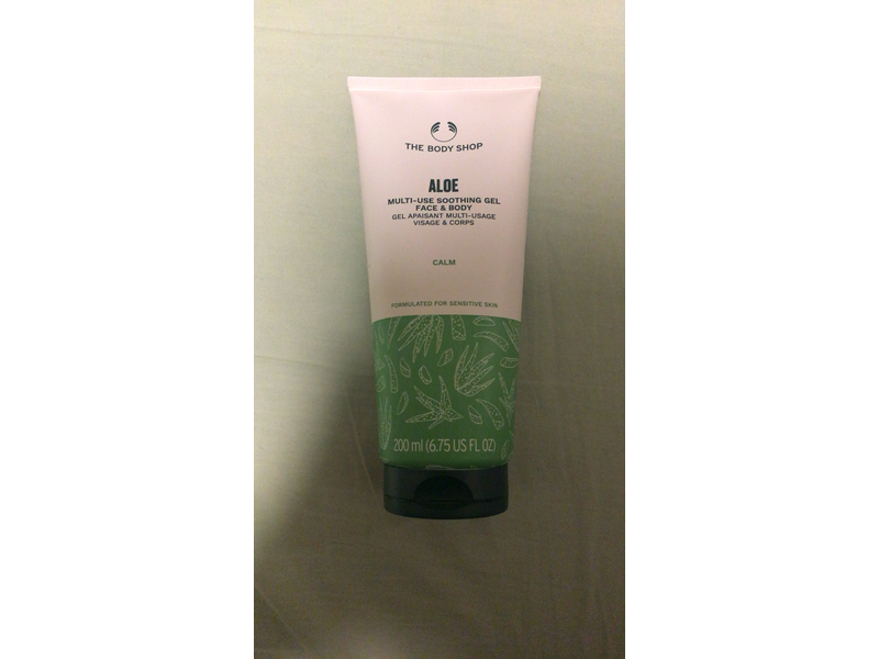 The Body Shop Aloe Multi-Use Soothing Gel for Face and Body, 6.75 Fluid  Ounce Ingredients and Reviews