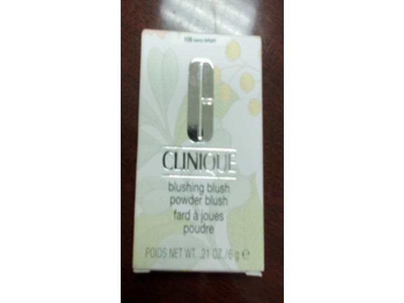 Clinique Blushing Blush Powder, Berry Delight, 0.21 oz/6 g