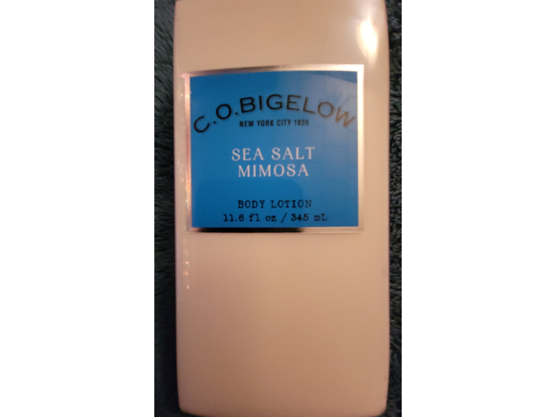 C.O.Bigelow Body Lotion, Sea Salt Mimosa, 11.6 fl oz/345 mL