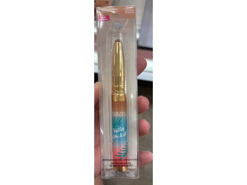 Physicians Formula Butter Glow & Go Murrmuru Butter Contour Stick, Fair/Light, 0.03 oz/1 g