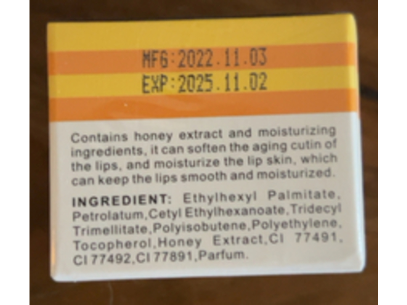 Chovemoar Propolis Lip Mask, Honey Extract, 5.5 g