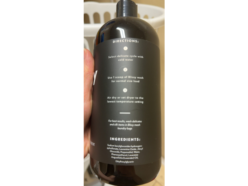 Blissy Wash Luxury Delicate Detergent, Lavender Scent, 32 fl oz