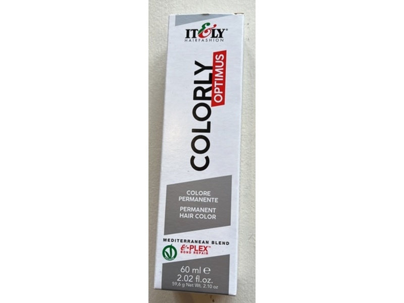 Itely Colorly Optimus Permanent Hair Color, 9N Very Light Blonde, 2.02 fl oz/60 mL