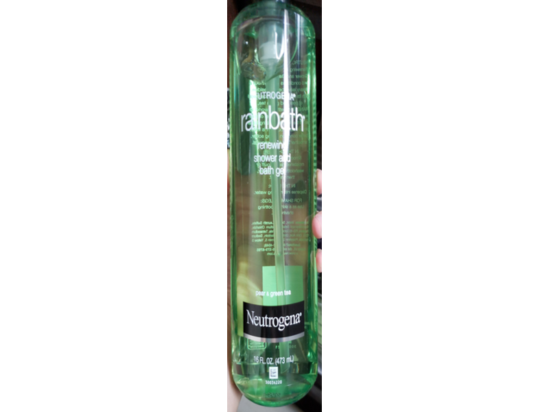 Neutrogena Rainbath Renewing Shower And Bath Gel, Pear & Green Tea, 16 fl oz/473 mL