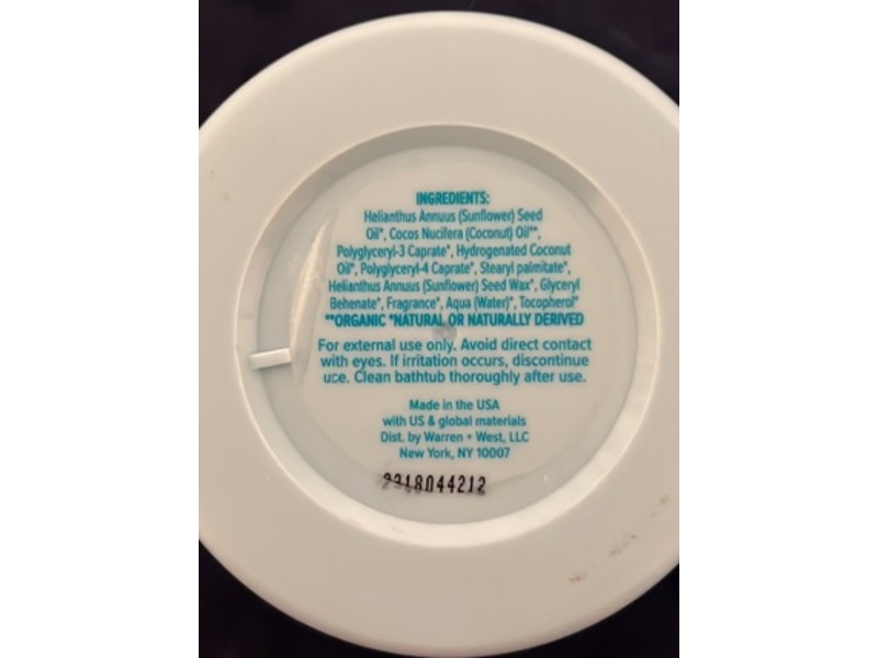 Bubbsi Coconut Oil Balm, 5 fl oz/141 g