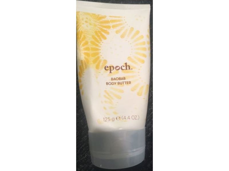 Epoch Baobab Body Butter, 4.4 oz / 125 g