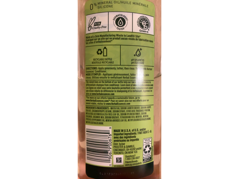 Herbal Essences Clarifying Tea Tree Shampoo, 13.5 fl oz/400 mL