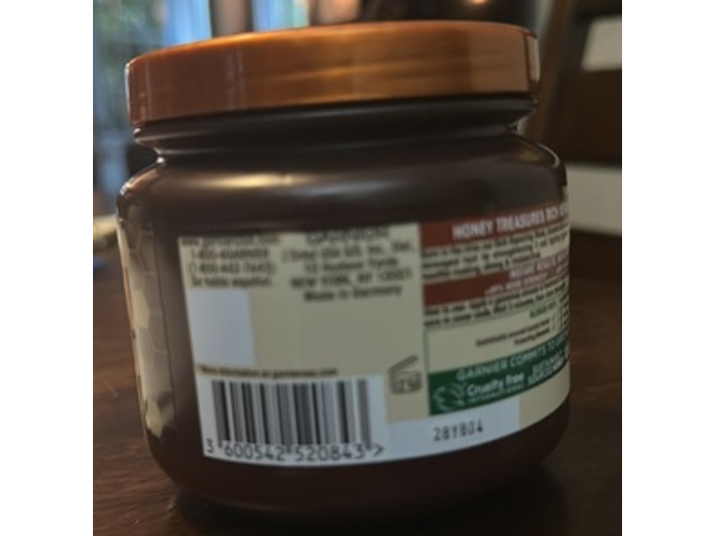 Garnier Whole Blends Honey Treasures Rich Repairing Mask, 11.5 fl oz/340 mL, 2 Count