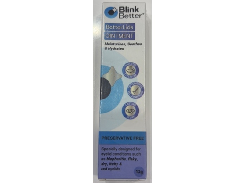 Blink Better BetterLids Ointment, 0.34 fl oz/10 g