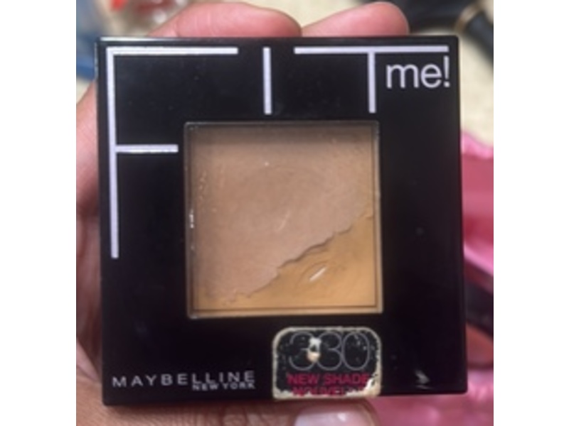 Maybelline New York Fit Me Pressed Powder, 330 Toffee Caramel, 0.3 oz/9 g