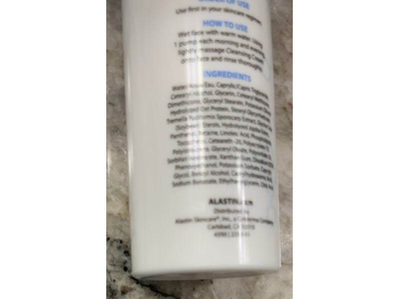 Alastin Skincare Ultra Calm Cleansing Cream, 1.8 fl oz/53.2 mL
