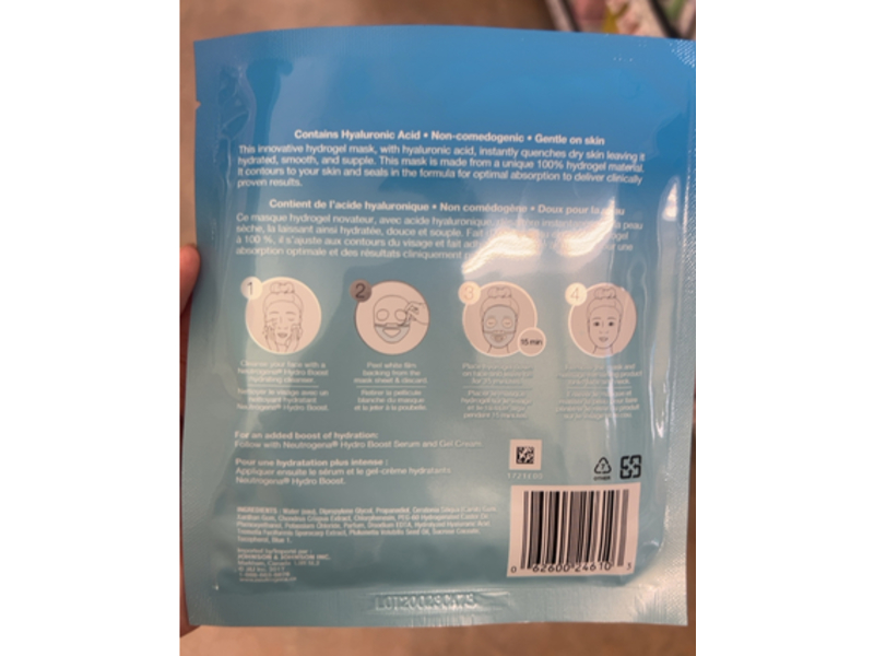 Neutrogena Hydro Boost Mask, 30 g, Pack Of 12