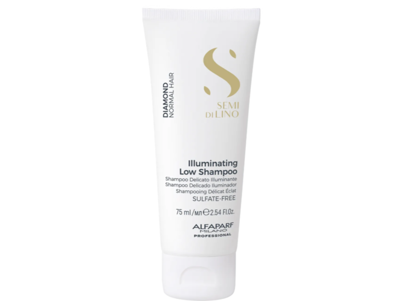 Alfaparf Milano Semi Di Lino Diamond Illuminating Low Shampoo, 2.54 fl oz/75 mL