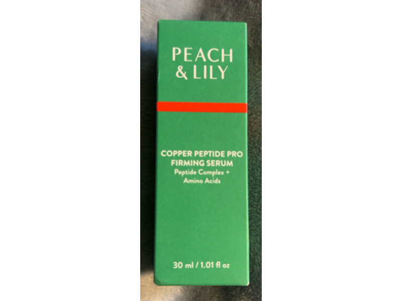 Peach & Lily Copper Peptide Pro Firming Serum, Peptide Complex + Amino Acids, 1.01 fl oz