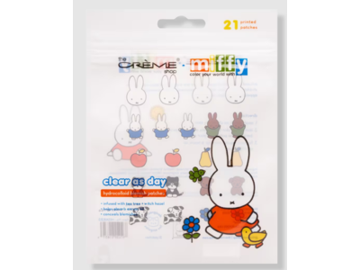 The Creme Shop Clear As Day Patches, Miffy, 21 Count