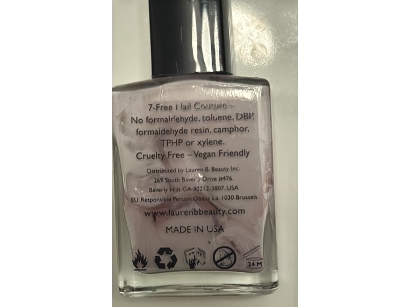 Lauren b Beauty Nail Polish, 0.50 fl oz/4.8 mL