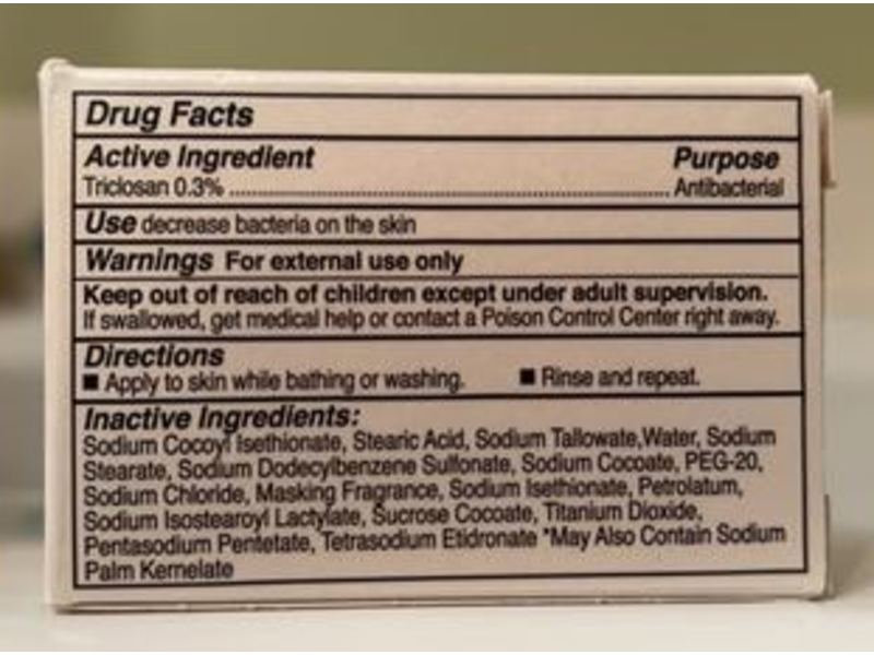 Cetaphil Gentle Cleansing Antibacterial Bar, For Dry, Sensitive Skin, 1 oz/28 g