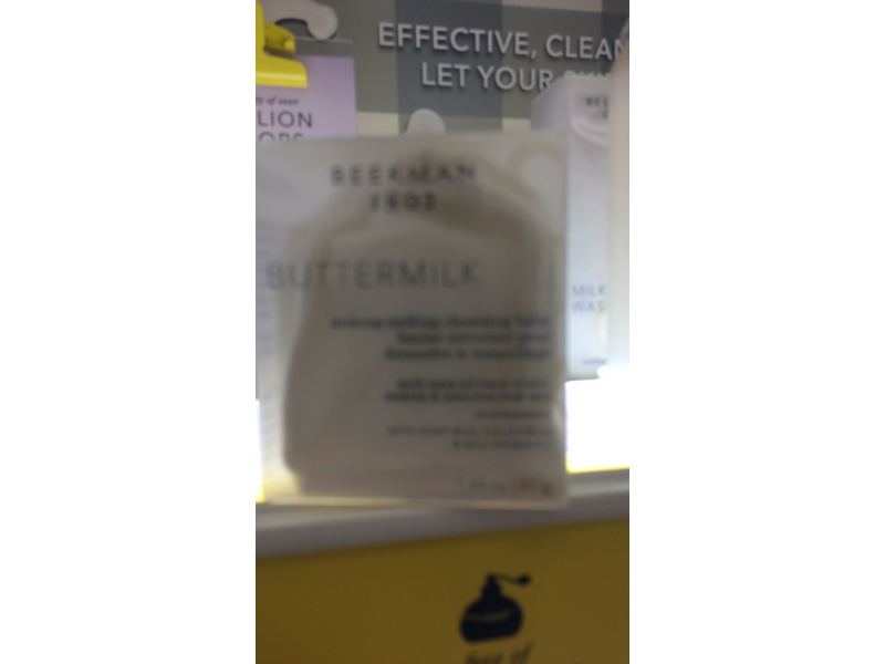 Beekman 1802 Buttermilk Makeup Melting Cleansing Balm, 0.39 oz