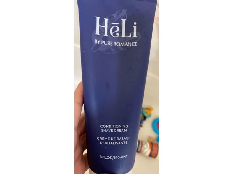 Pure Romance Heli Conditioning Shave Cream, 8 fl oz/240 ml