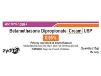 Betamethasone Dipropionate Cream 0.05%, 15 g, Zydus (Rx) - Image 2