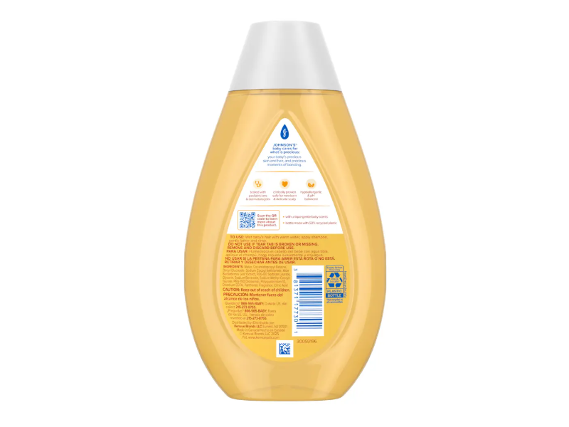 Johnson's Baby Shampoo, Aloe & Vitamin B5, 13.6 fl oz/400 mL