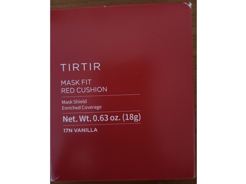 Tirtir Mask Fit Red Cushion Foundation, 17N Vanilla, 0.63 oz/18 g
