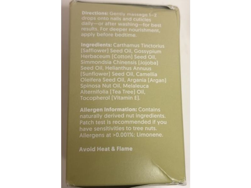 ella+mila Cuticle Oil, Pure Tsubaki & Argan, 2.3 fl oz