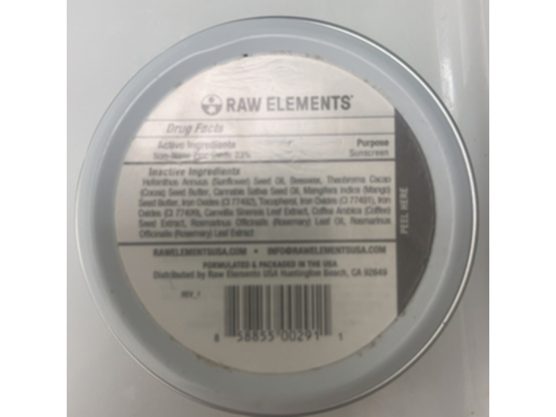 Raw Elements Mineral Sunscreen Tinted Facial Moisturizer, Bronze SPF 30, 1.8 oz/51 g