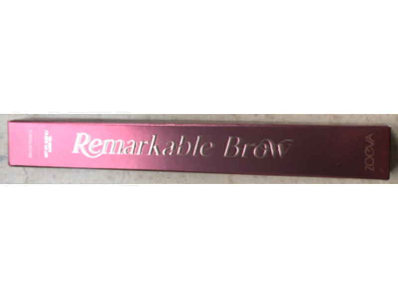 Zoeva Remarkable Brow Pencil, Black Brown, 0.09 g