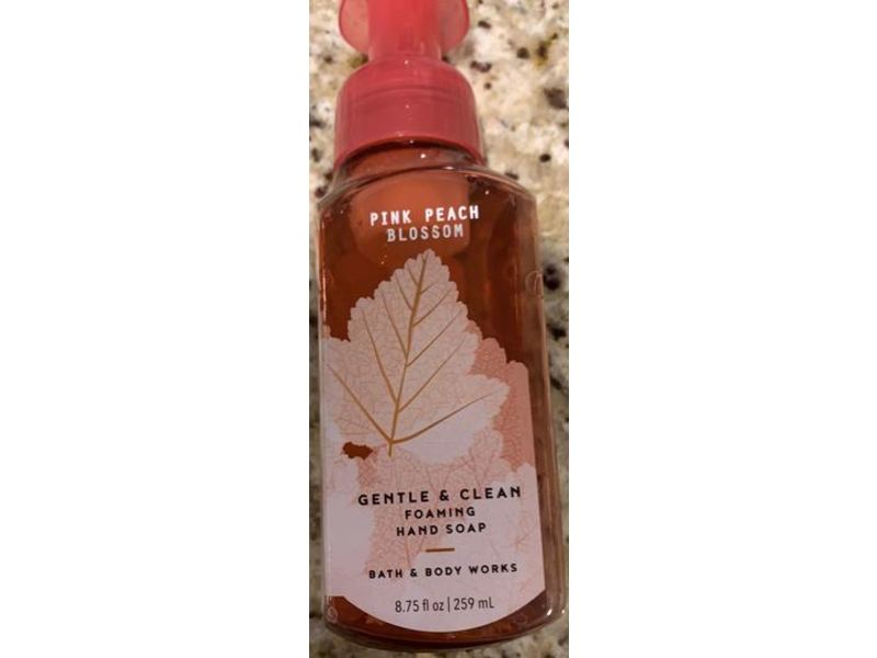 Bath & Body Works Gentle & Clean Foaming Hand Soap, Pink Peach Blossom, 8.75 fl oz/259 mL