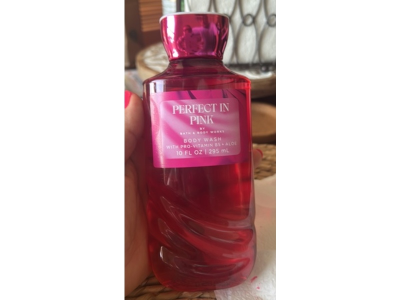 Bath & Body Works Perfect In Pink Body Wash, Pro-Vitamin B5 + Aloe, 10 fl oz/295 mL