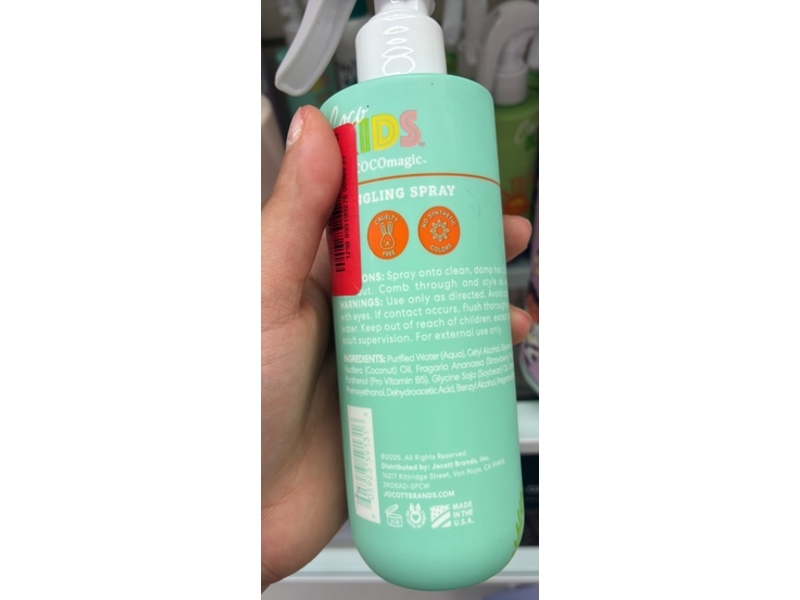 Coco KIDS Detangling Spray, Marine Mango, 8 fl oz/236 mL
