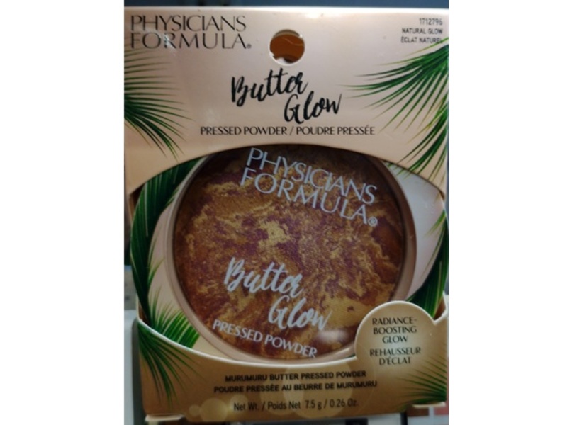Physicians Formula Butter Glow Pressed Powder, Natural Glow, 0.26 oz/7.5 g