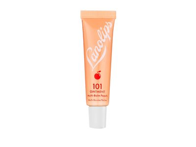 Lanolips 101 Ointment Multi-Balm, Peach, 0.35 oz/10 g