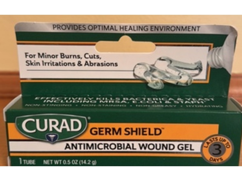 Curad Germ Shield Antimicrobial Wound Gel, 0.5 fl oz/14.2 g