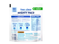 All Oxi 4 In 1 Detergent Mighty Pacs, Free Clear, 11.2 oz/320 g, 16 Count - thumbnail 2