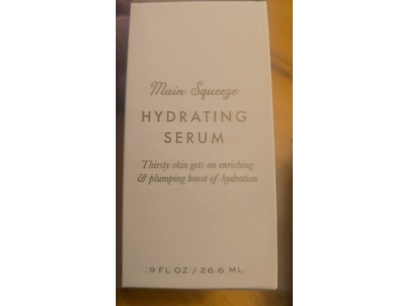 Sorella Apothecary Main Squeeze Hydrating Serum, 0.9 fl oz/26.6 mL