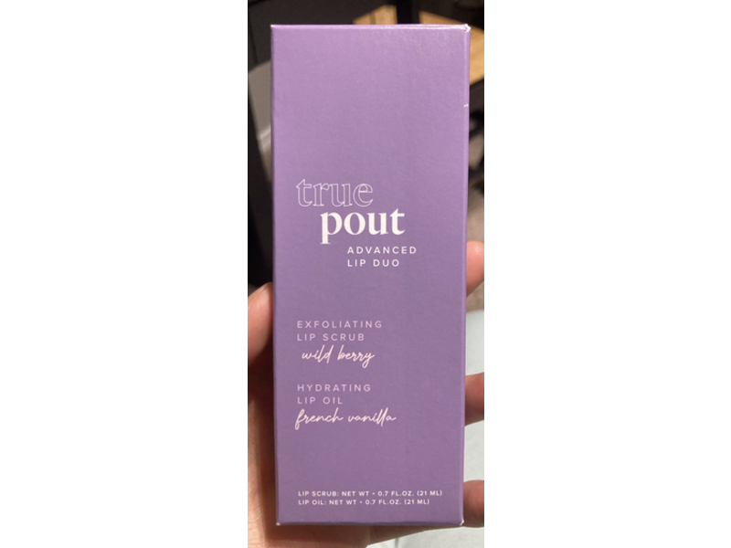 Life Vantage True Pout Advanced Lip Duo, Wild Berry + French Vanilla, 0.7 fl oz/21 mL