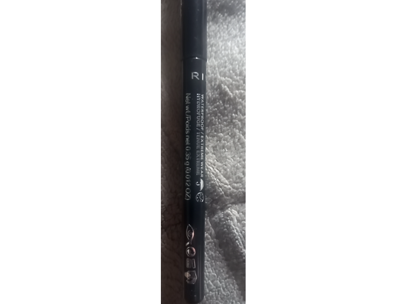 Rimmel London Scandaleyes Exaggerate Eye Definer, 001 Intense Black, 0.012 oz/0.35 g