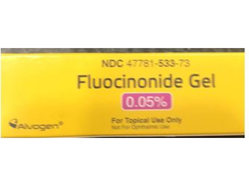 Fluocinonide Gel 0.05%, 30 g, Alvogen Inc (RX)