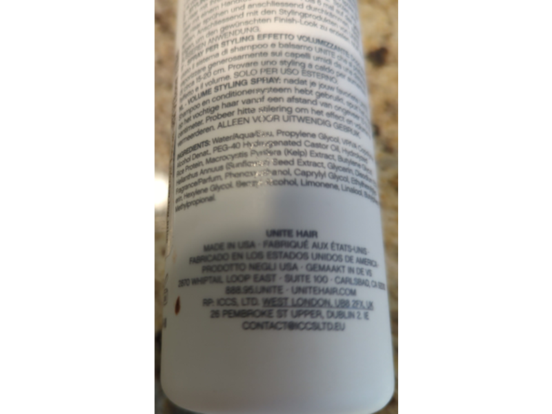 Unite Boosta Volumizing Spray