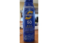 Coppertone 4-In-1 Performance Sport Sunscreen Spray, SPF 50, 177 mL - thumbnail 2